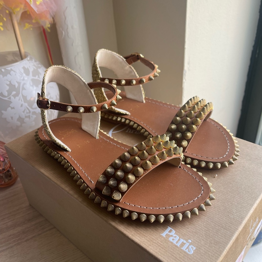Christian Louboutin Cordorella Sandal Flats